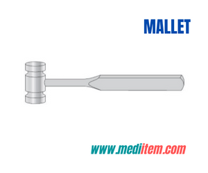 Most used orthopedic instrument mallet