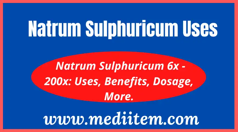 natrum sulphuricum