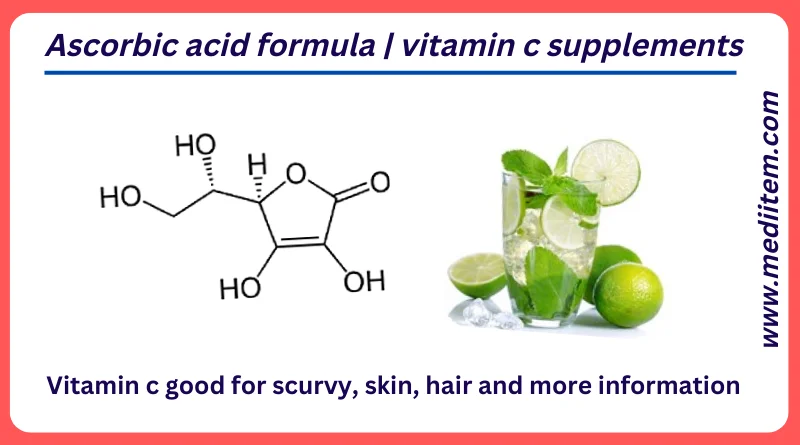 ascorbic acid formula | vitamin c supplements