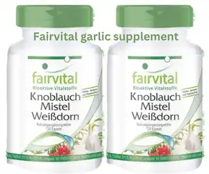 Odorless fairvital garlic supplement