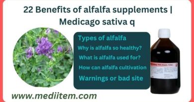 benefits of alfalfa supplements