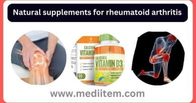 Natural supplements for rheumatoid arthritis