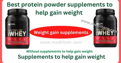 Supplements to help gain weight
