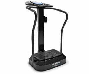 Bluefin Fitness exercise with vibration machine 
