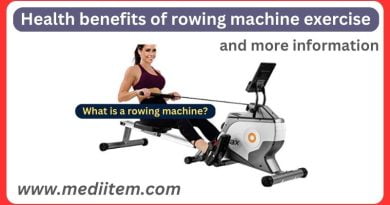 Health benefits of rowing machine exercise