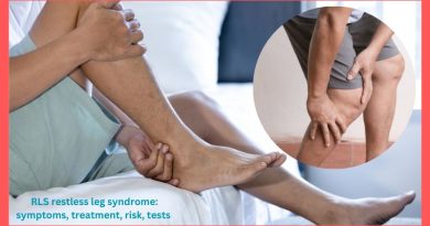 RLS restless leg syndrome symptoms, treatment, risk, tests
